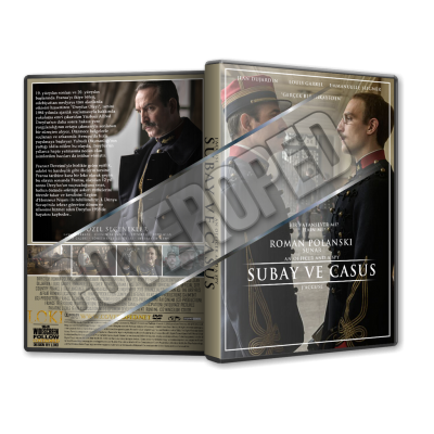 Subay ve Casus - An Officer and a Spy(J'accuse)-2019 Türkçe Dvd Cover Tasarımı